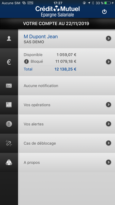 How to cancel & delete CM Épargne Salariale from iphone & ipad 1