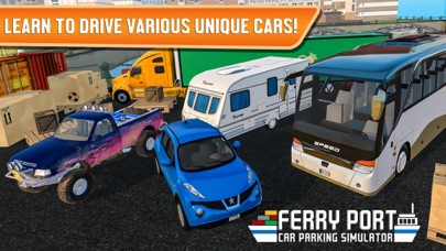 Ferry Port Car Parking Simulator - Real Monster Bus Driving Test Truck Racing Run Race Games Screenshot 5