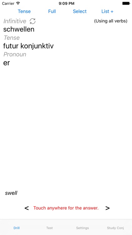 Verben - German Verb Trainer