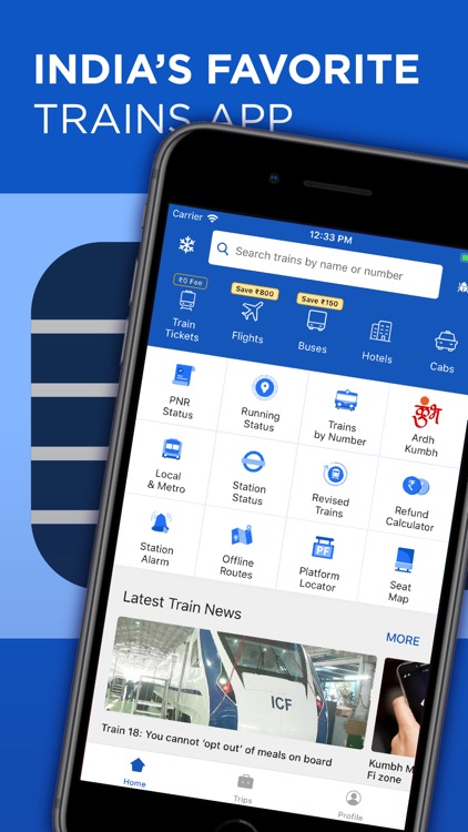 ixigo: IRCTC Rail, Bus Booking screenshot-0