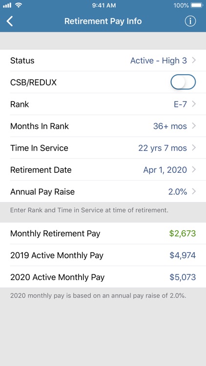 Military Retirement