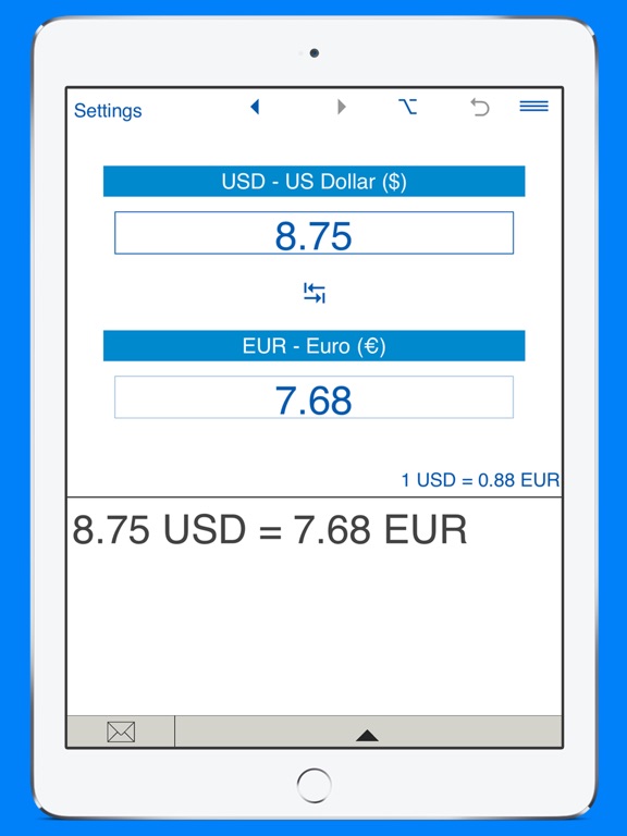 currency converter u.s.dollars to euro