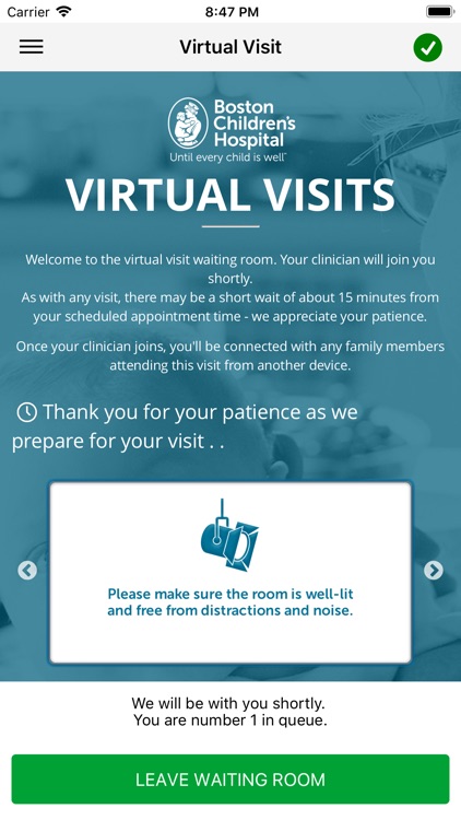 Boston Children's VirtualVisit