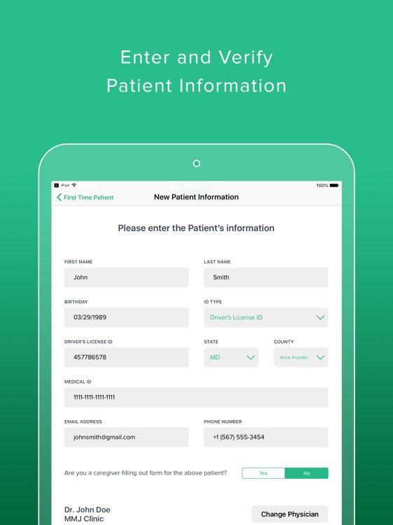 THSuite Patient Check In