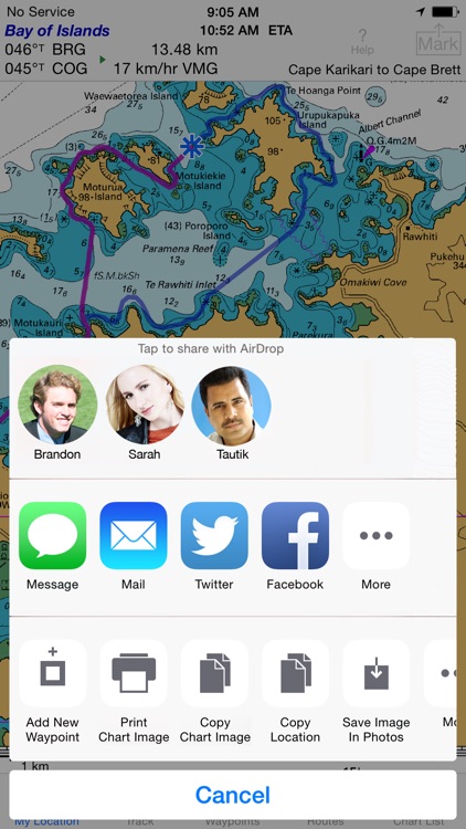 i Sail GPS NZ–NZMariner Charts screenshot-5