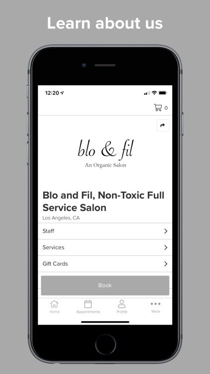 Blo & Fil, A Non-toxic Salon