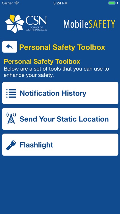 Mobile Safety - CSN