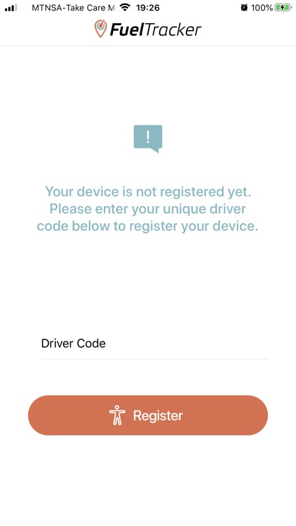 Fueltracker Driver Auth