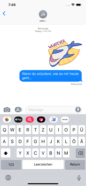 BLÅHAJ Sticker von Telegram(圖3)-速報App