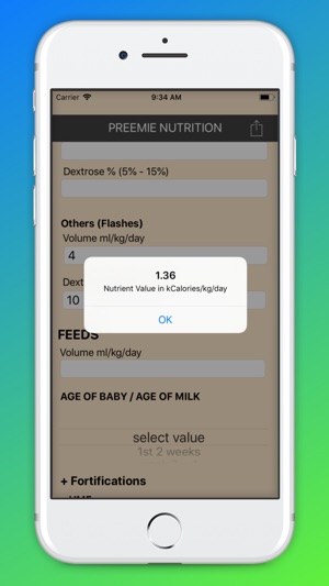 Preemie Nutrition App(圖3)-速報App