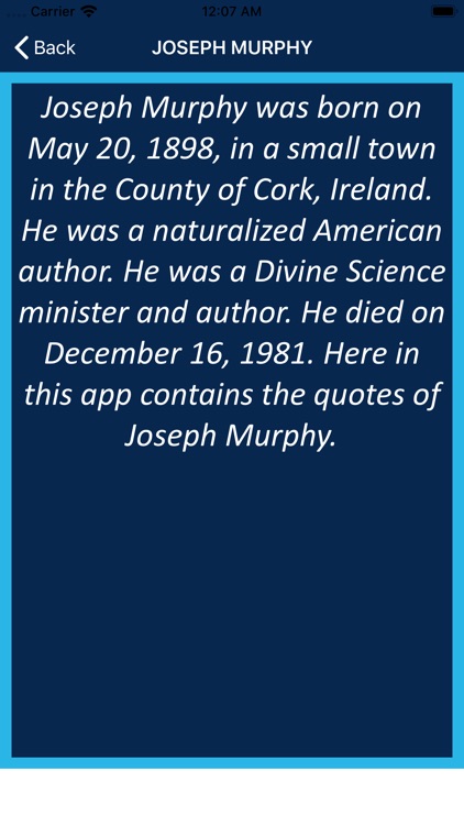 Joseph Murphy Wisdom screenshot-4