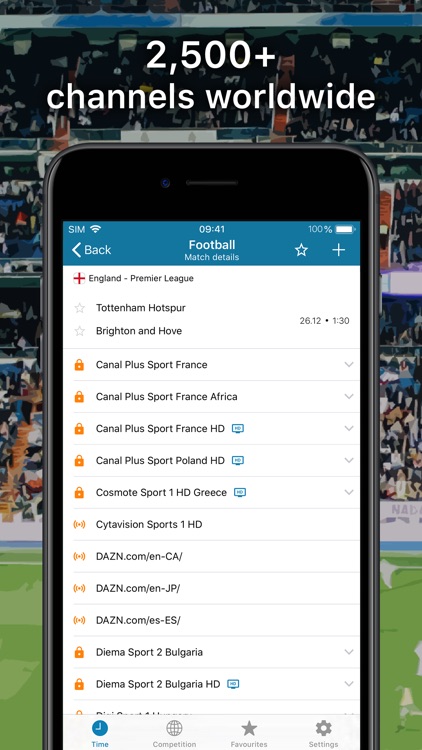 SportEventz - Live sport on TV