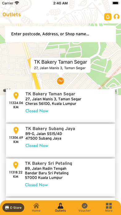 TK Bakery screenshot 3