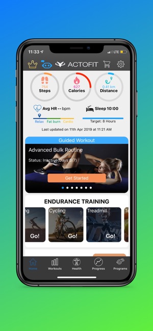 Actofit: Gym & Workout Tracker(圖1)-速報App