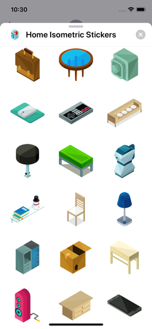 Home Isometric Stickers(圖3)-速報App