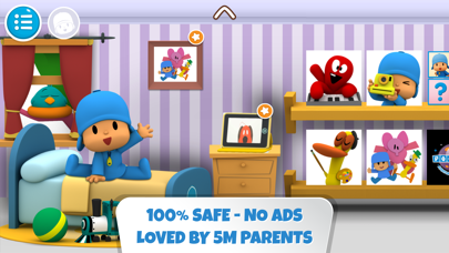 How to cancel & delete Pocoyo House: Videos and Games from iphone & ipad 1