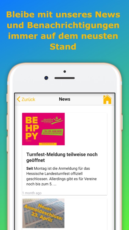 #BEHPPY Turnfest-App