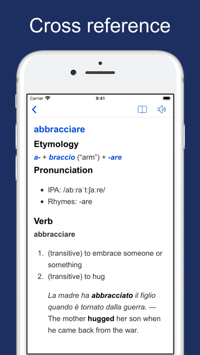 Italian Etymology Dictionary screenshot 4