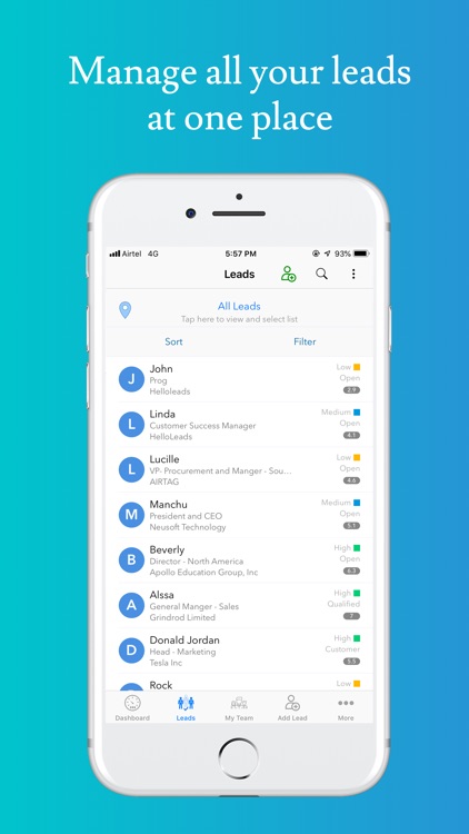 HelloLeads - Lead Management