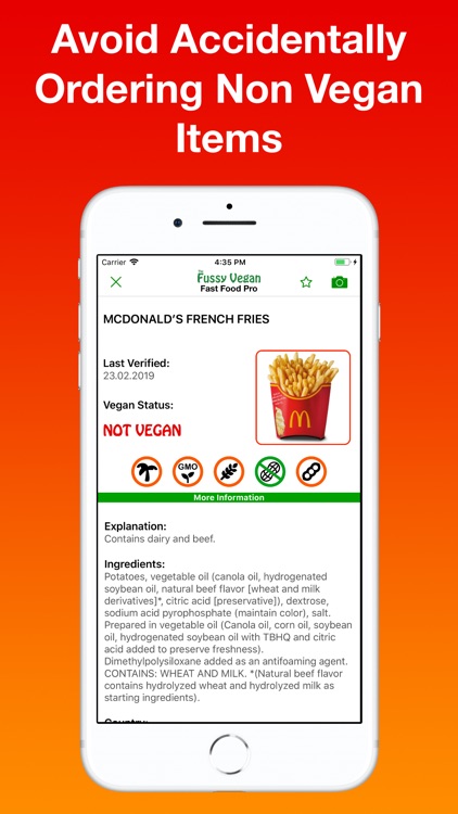 Fussy Vegan Fast Food Pro screenshot-3