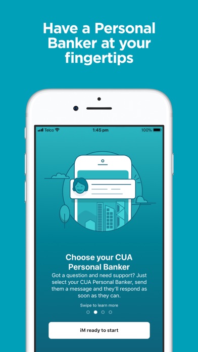 How to cancel & delete iM CUA - banking chat app from iphone & ipad 4