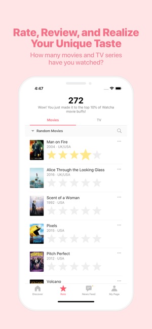 WATCHA - Find your next movie(圖5)-速報App