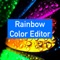 Rainbow Color Editor App