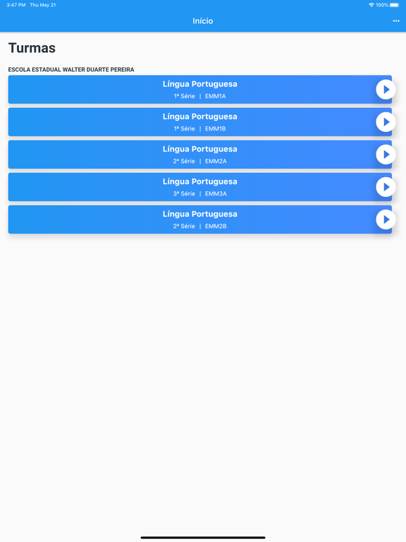 Conferência SIGEduc RN screenshot 2