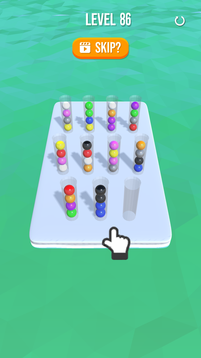 Color Sort 3D - Balls Puzzle
