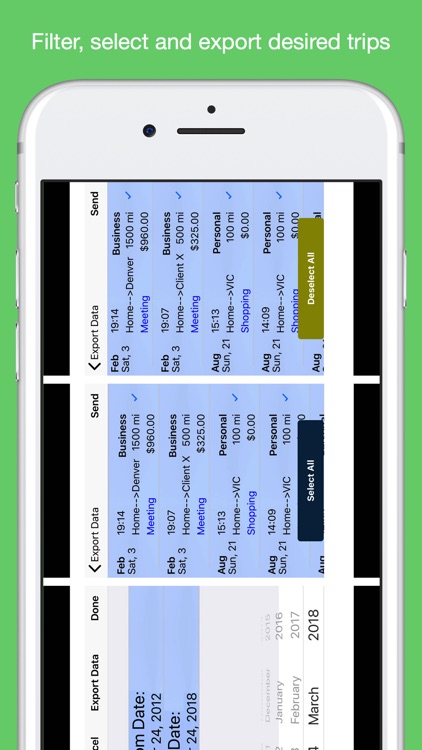 Auto Mileage Logbook TrackerHD screenshot-7