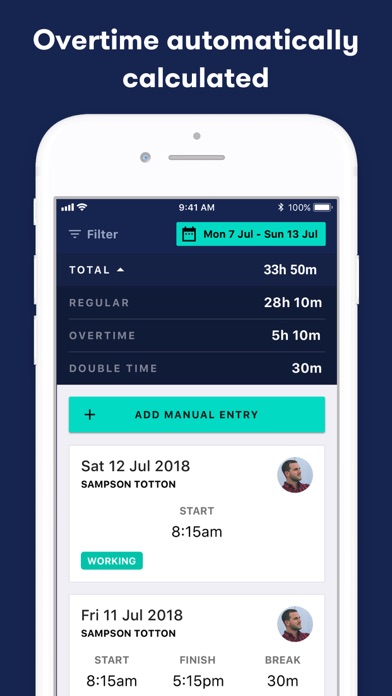 Workyard GPS Time Tracking App screenshot 2