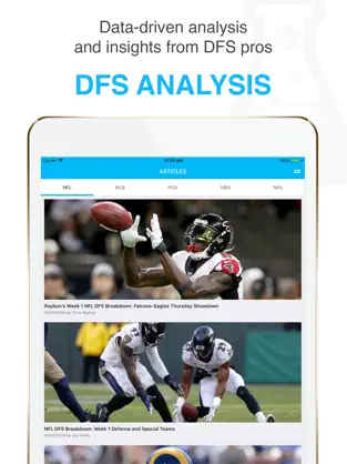 Screenshot 2 FantasyLabs DFS Lineup Builder iphone
