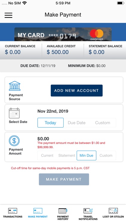 CITY FCU MOBILE APP visual data 4