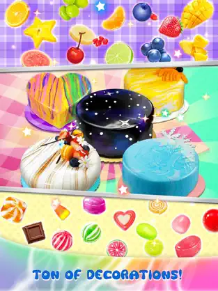 Imágen 3 Galaxy Mirror Glaze Cake iphone
