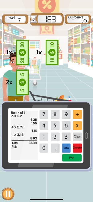 Supermarket Cashier Simulator(圖5)-速報App