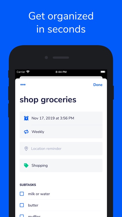 Taskio: Tasks & To-Do list