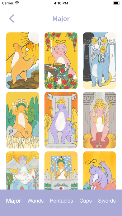 Gonefellas Tarot screenshot 2