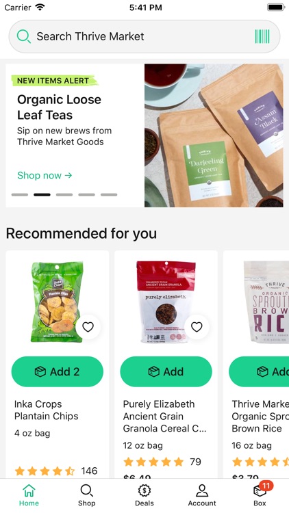 Thrive Market - shop healthy screenshot-0