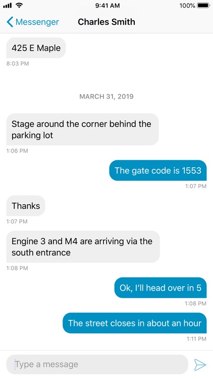 GeoSafe Messenger