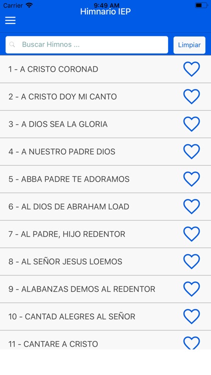 Himnario y Corario IEP screenshot-3