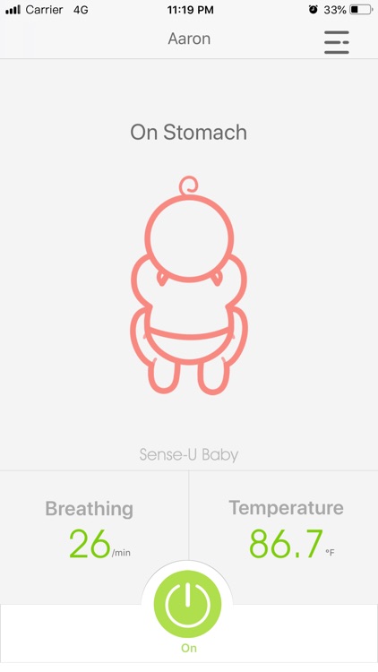 Sense-U Baby Breathing Monitor