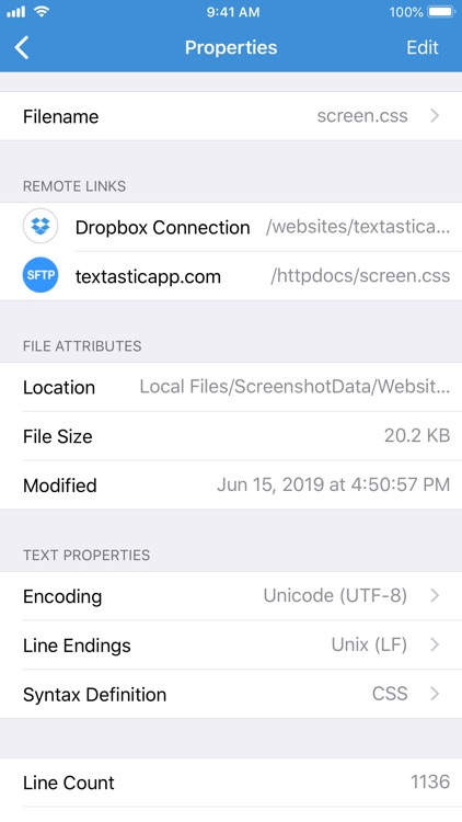 Textastic Code Editor 8 screenshot-5