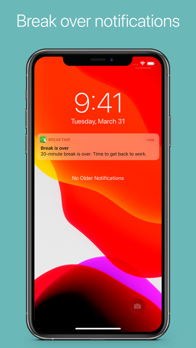 BreakTime - Work break timer screenshot 3