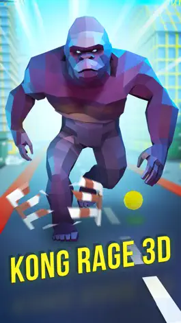 Game screenshot Kong Rage 3D: Dashy Crashy mod apk