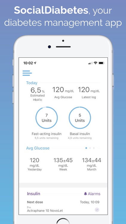 SocialDiabetes - Diabetes app screenshot-0