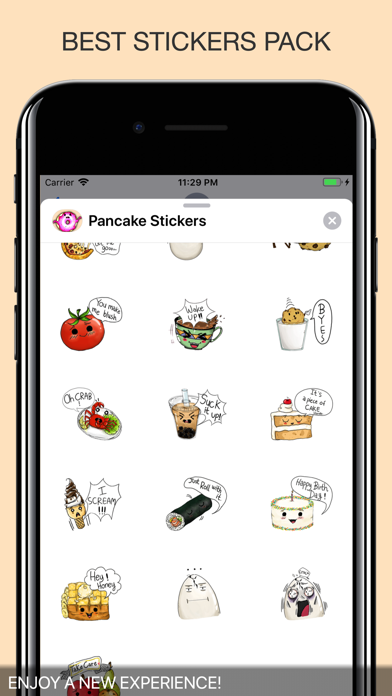 Pancake Stickers screenshot 2