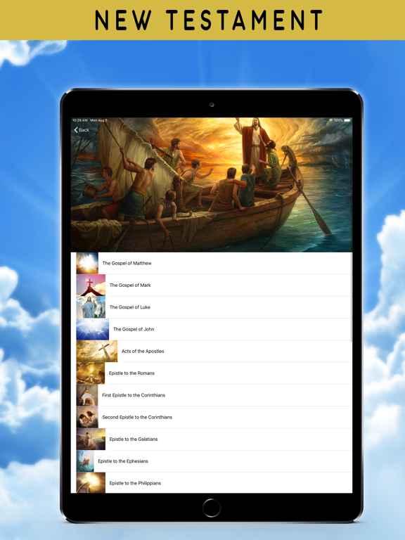 Screenshot #6 pour King James Audio Bible Book