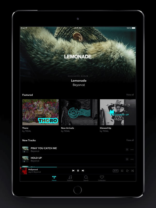 TIDAL Music Screenshot