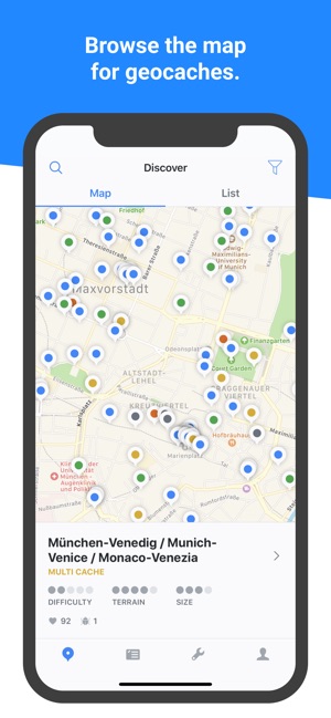 Cachebot – Geocaching