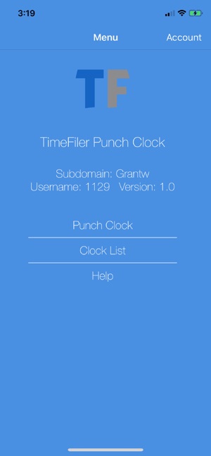 TimeFiler Punch Clock